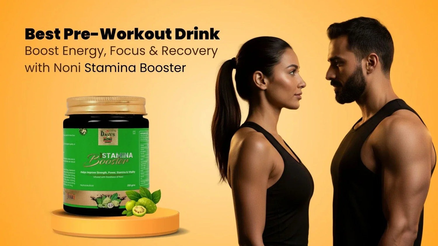 Best Pre-Workout Drink: Boost Energy, Focus & Recovery with Noni Stamina Booster