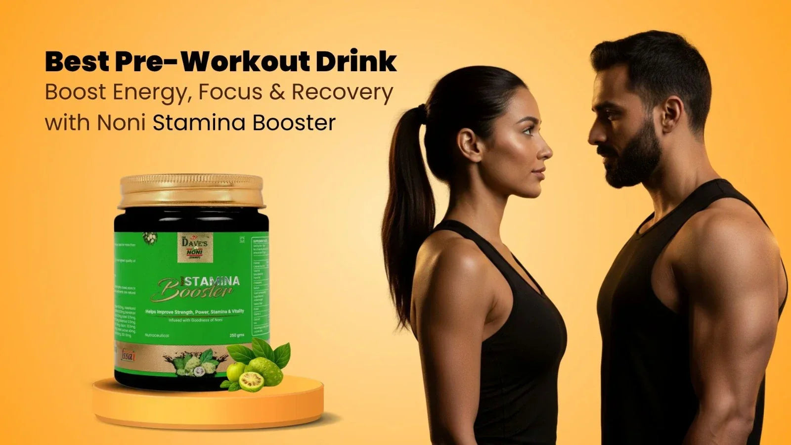 Best Pre-Workout Drink: Boost Energy, Focus & Recovery with Noni Stamina Booster