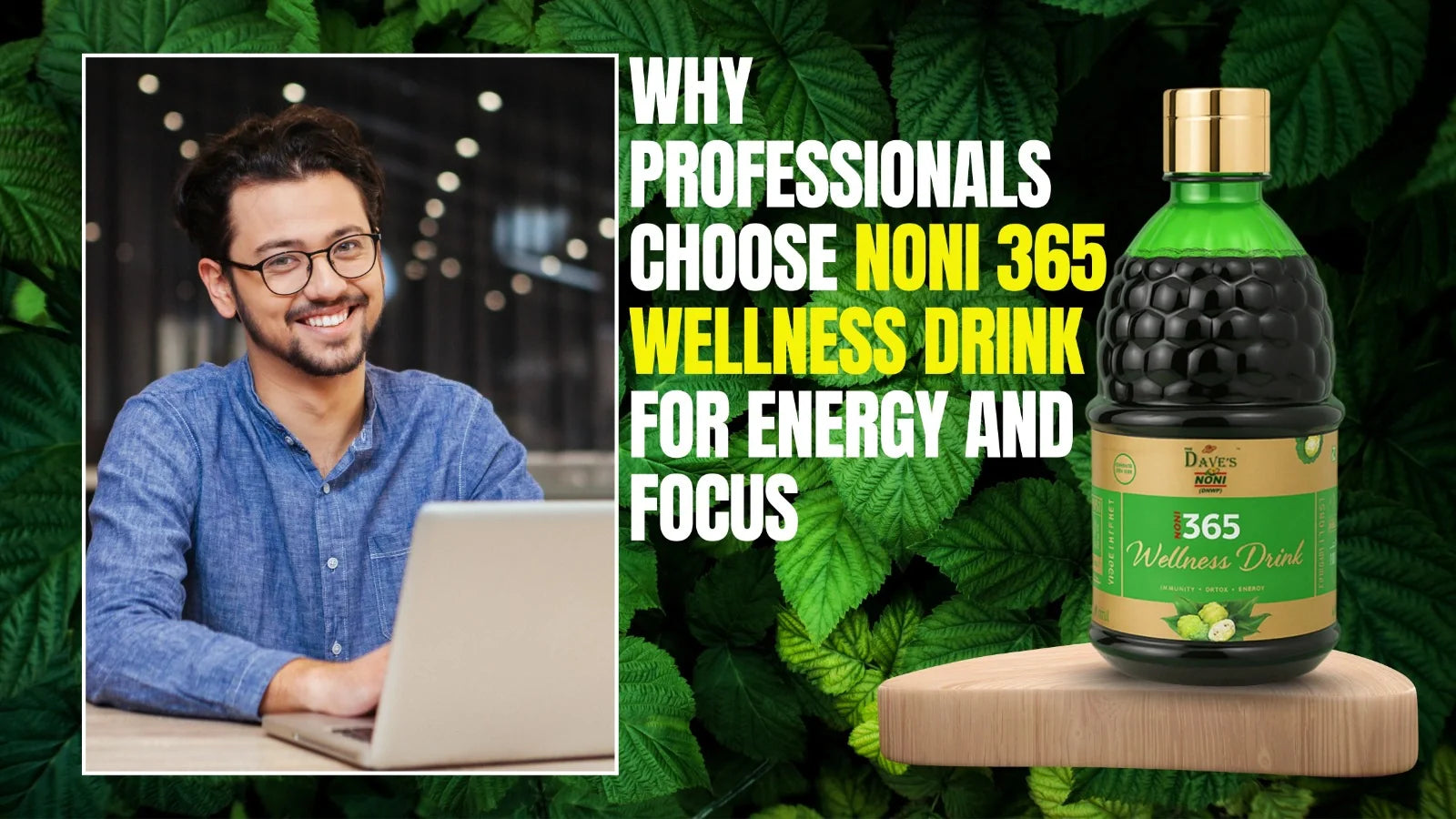 Why Professionals Choose Noni 365 Wellness Drink for Energy and Focus