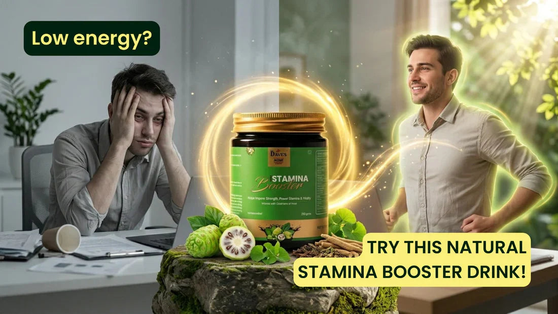 Low energy? Try This Natural Stamina Booster Drinks