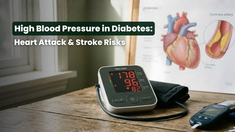 High Blood Pressure in Diabetes: Heart Attack & Stroke Risks