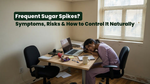 Frequent Sugar Spikes? Symptoms, Risks & How to Control It Naturally