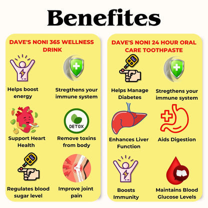 benefites noni juice and noni toothpaste
