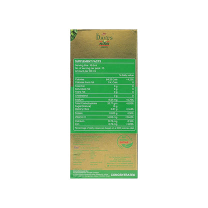 noni supplement facts