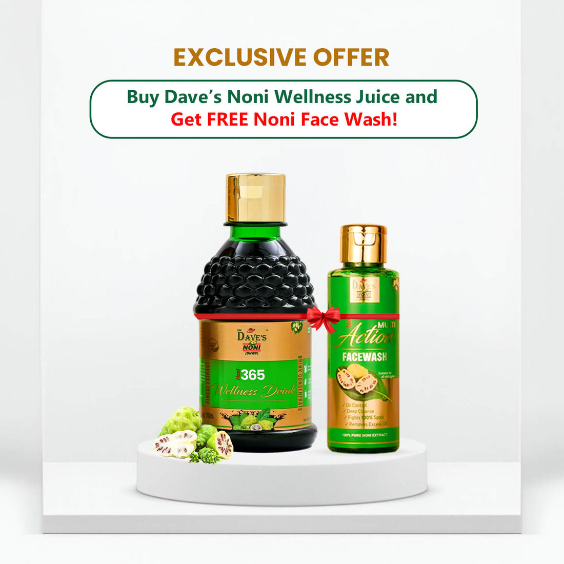 Exclusive Offer: Dave’s Noni Wellness Juice + FREE Noni Face Wash!