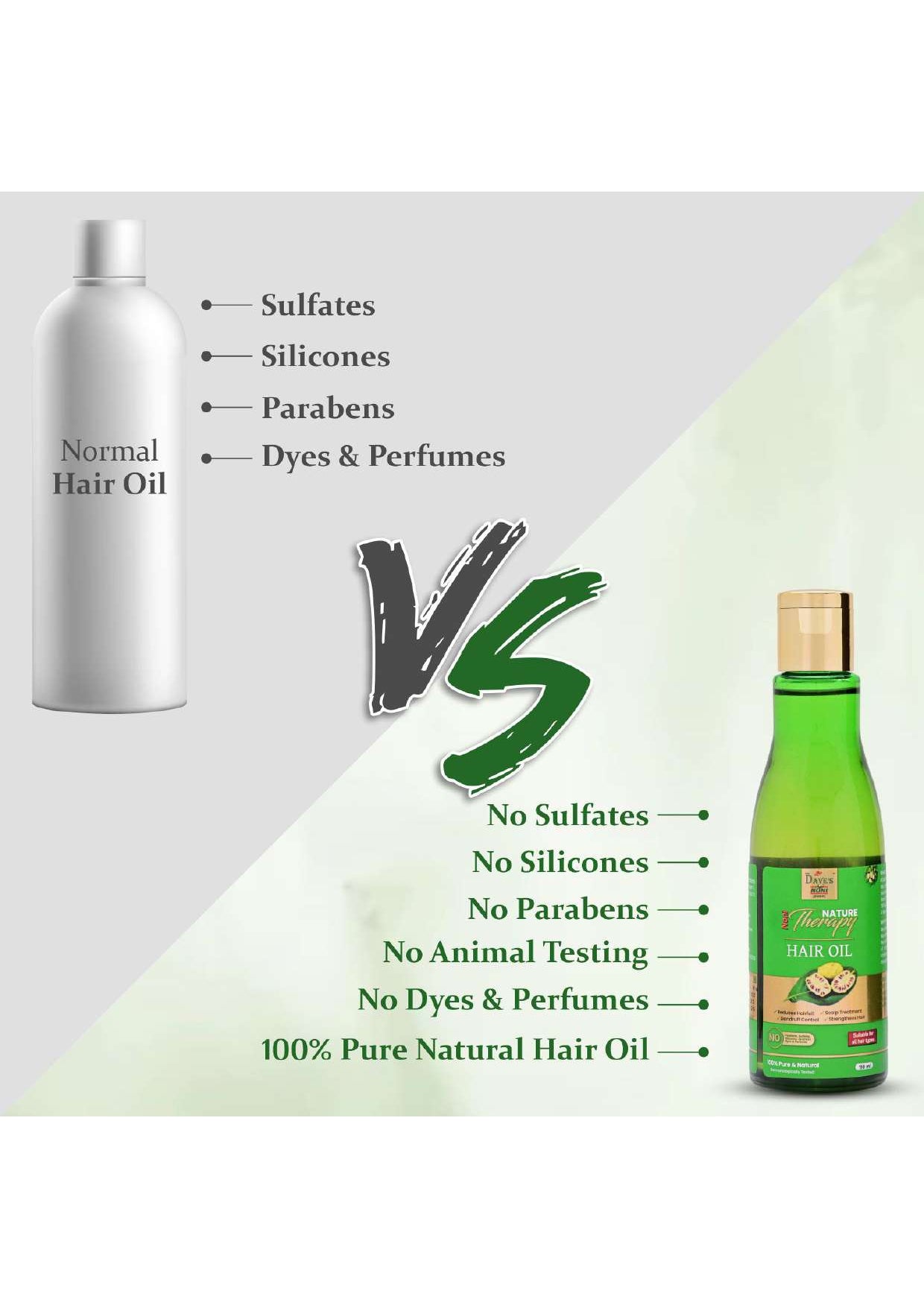 noni hair oil pack