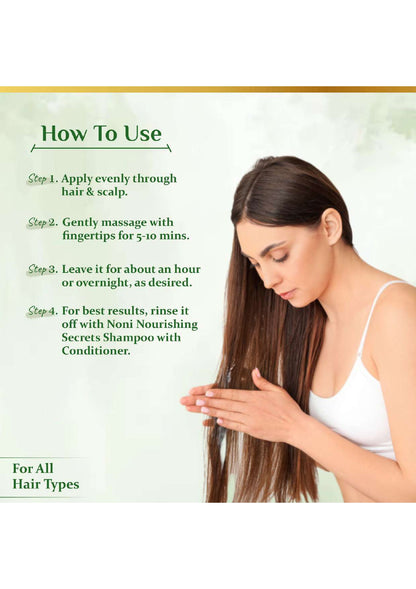 how to use noni hair oil