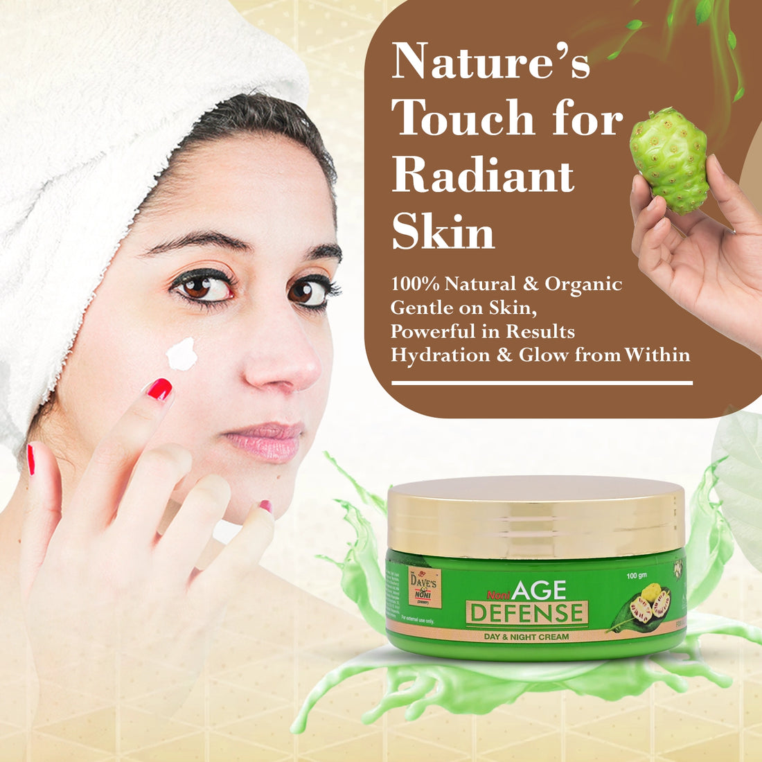 Noni Skin Cream | Natural Noni Age Defense Cream