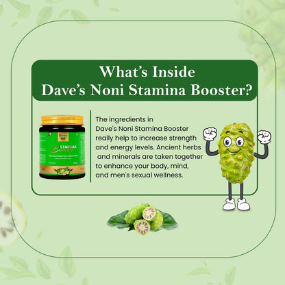 Daves Noni stamina Booster ingredients